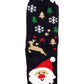 Christmas Thick Fleece Non-slip Lounge Socks: ASSORTED / ONE SIZE