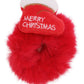 Christmas Charm Fuzzy Faux Fur Scrunchies: ASSORTED / ONE SIZE