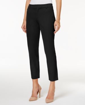 Charter Club Newport Slim Leg Cropped Pants