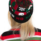 Christmas Festive Single Pom Cuffed Beanie