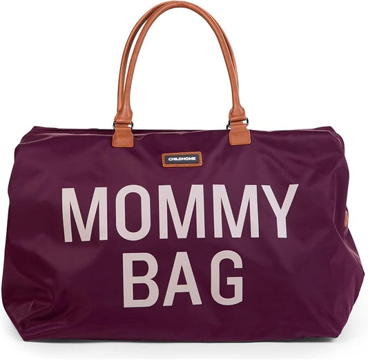 Effortlessly Stylish Aubergine Mommy Bag