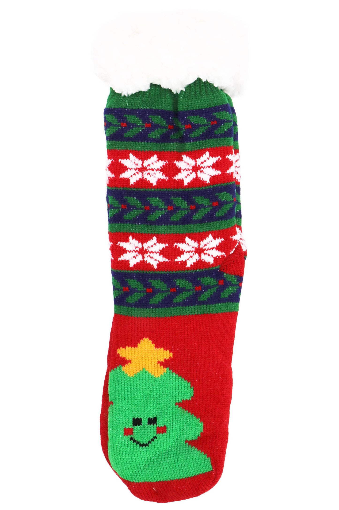 Christmas Thick Fleece Non-slip Lounge Socks: ASSORTED / ONE SIZE