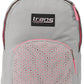 Trans by JanSport Overt 17.5" Laser Lace Backpack - Gray/Pink