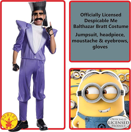 Despicable Me 3 Balthazar Bratt Costume by Rubie's
