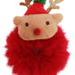 Christmas Charm Fuzzy Faux Fur Scrunchies: ASSORTED / ONE SIZE