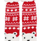 Christmas Thick Fleece Non-slip Lounge Socks: ASSORTED / ONE SIZE