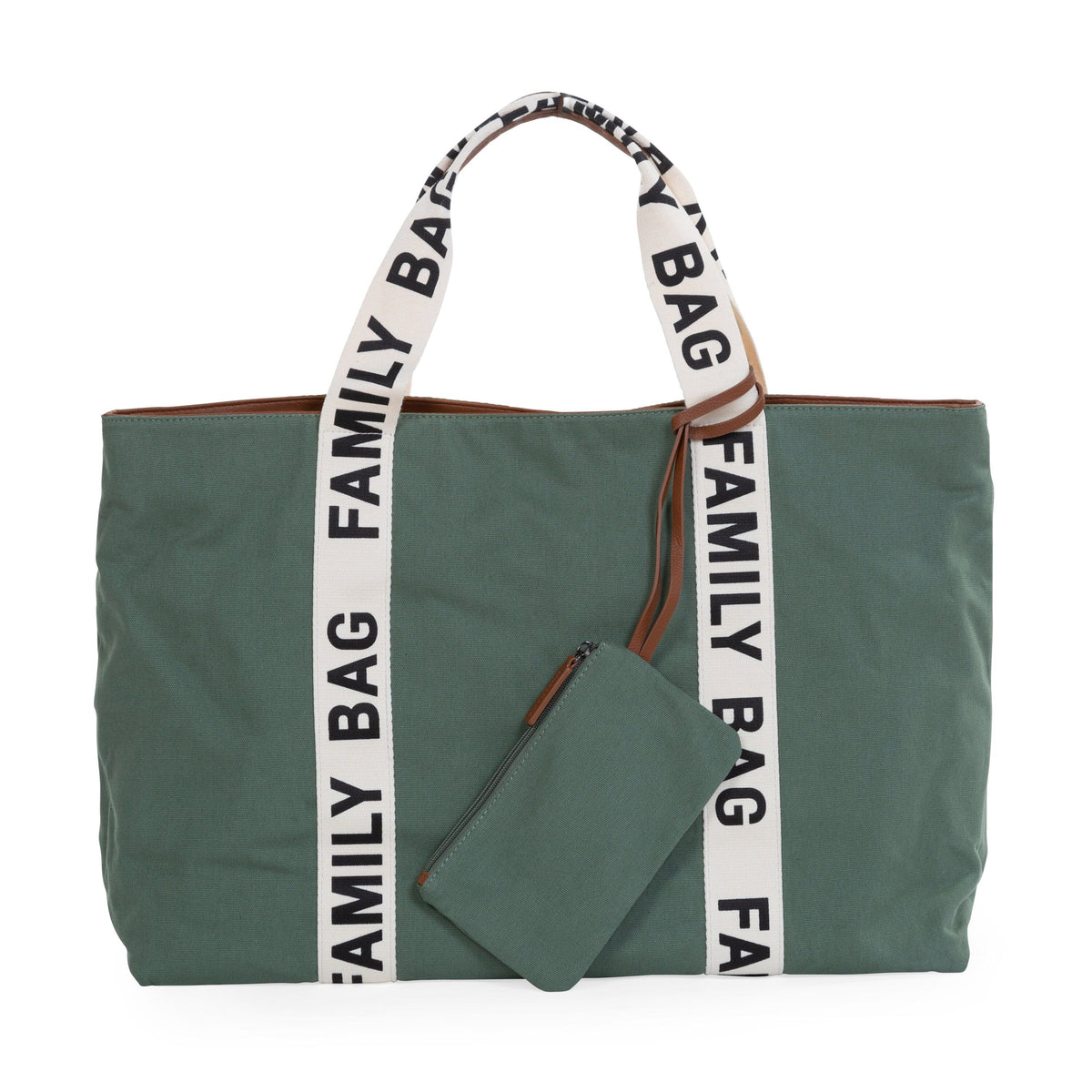 Signature Family Bag Green - Canvas Material