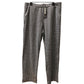 Women's Black & Light Grey Houndstooth Pull-On Pants