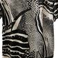 Black & White Swirl Print Dress – Julia Divina