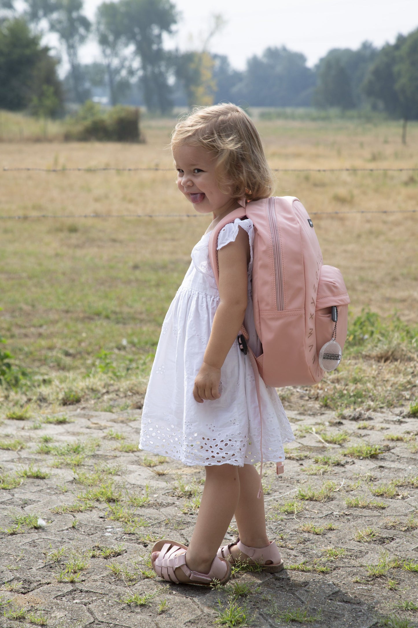 ABC Backpack Pink