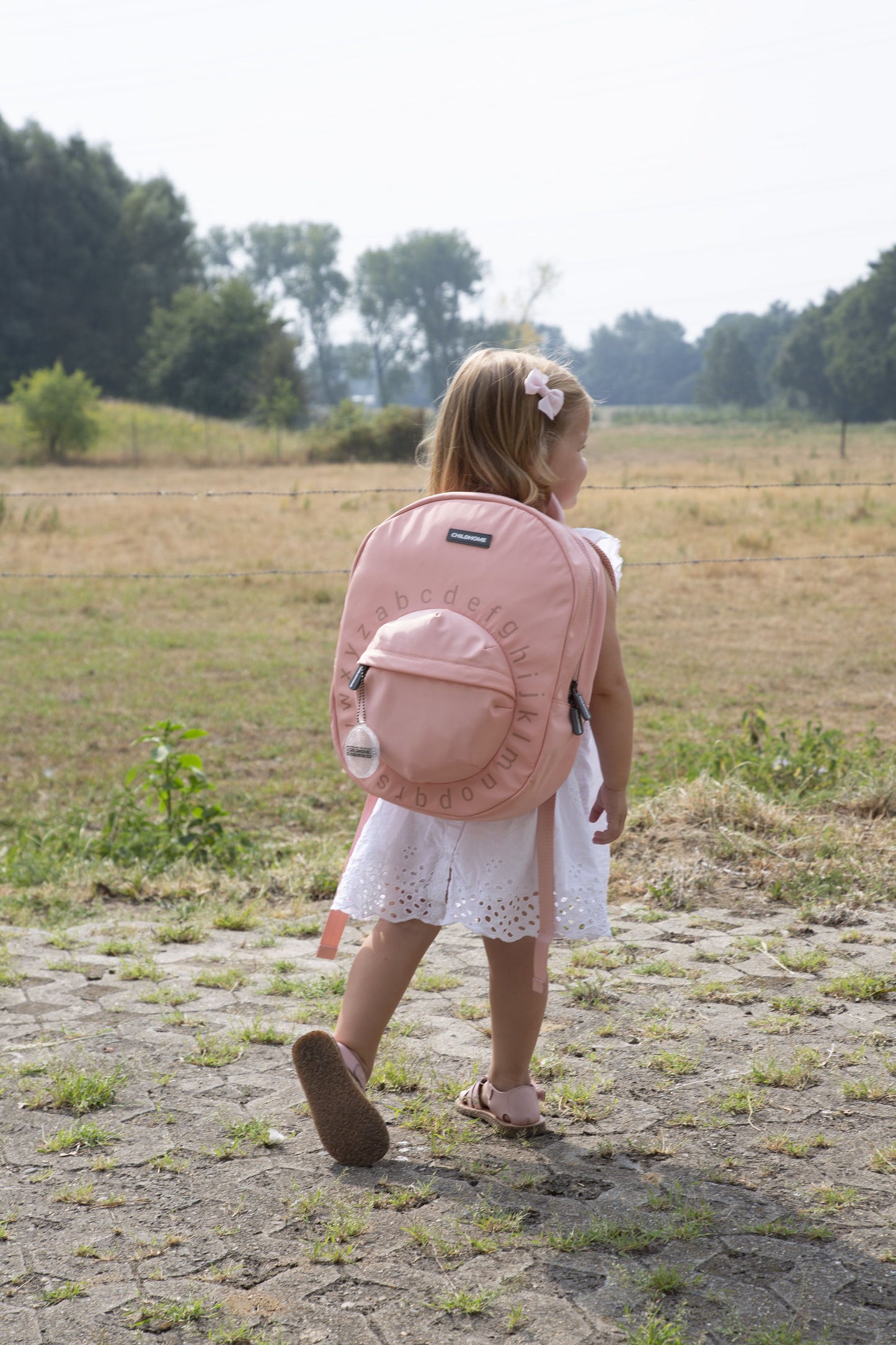 ABC Backpack Pink