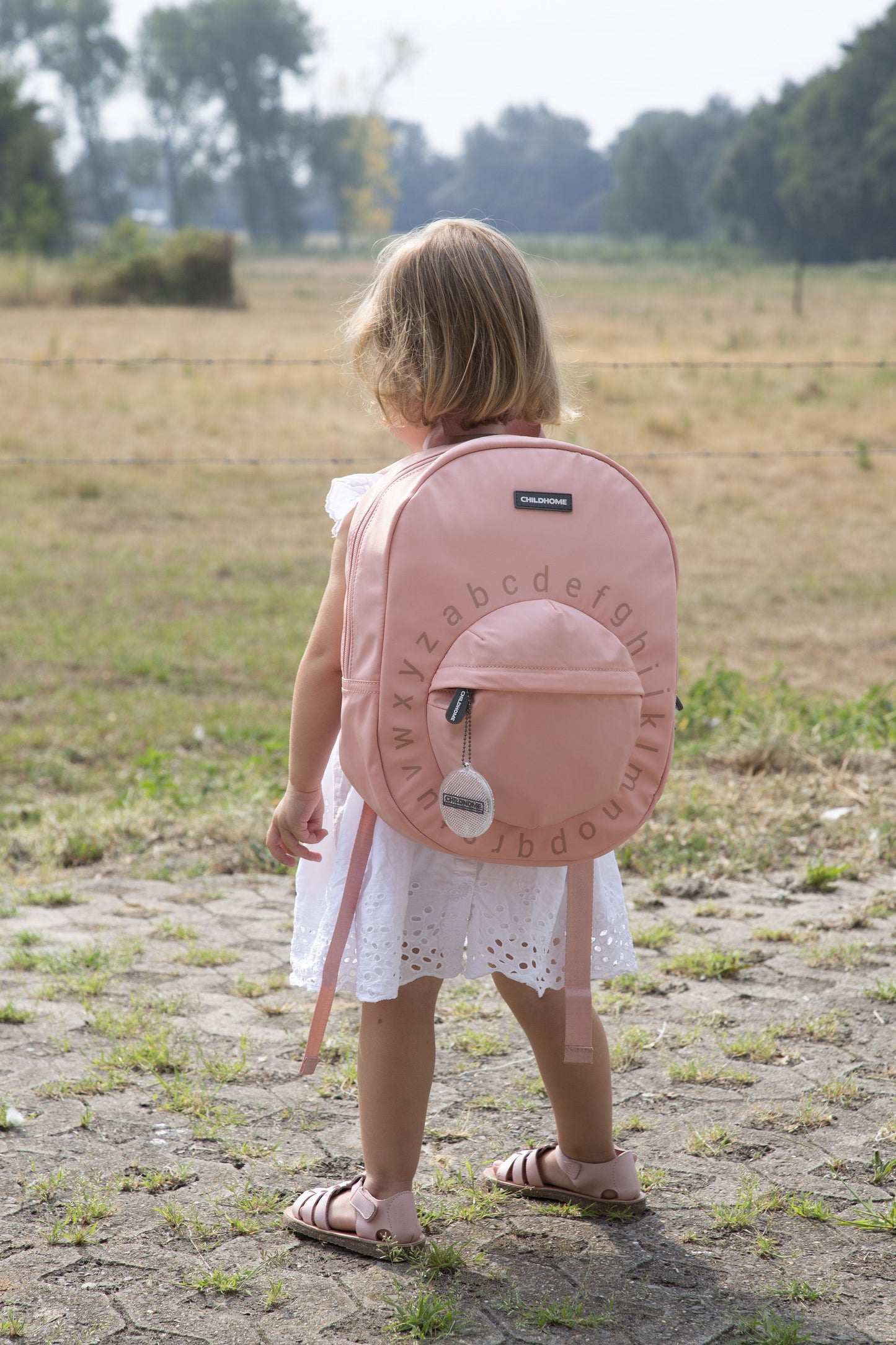 ABC Backpack Pink