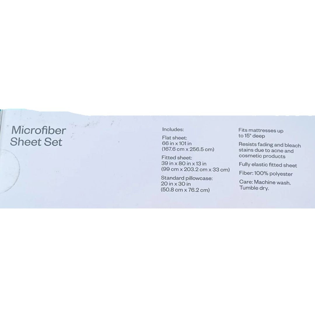 Room Essentials Microfiber Sheet Set