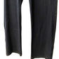 Julia Divina Premium Straight-Leg Pull-On Denim Pant — Soft Black
