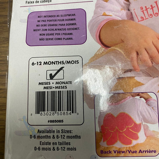 Rubie's "My First Halloween" Little Angel Costume. Size: 6-12 months