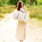Nursery Bag Mommy Bag ® Signature + Family Bag Signature Canvas Off-White Bundle