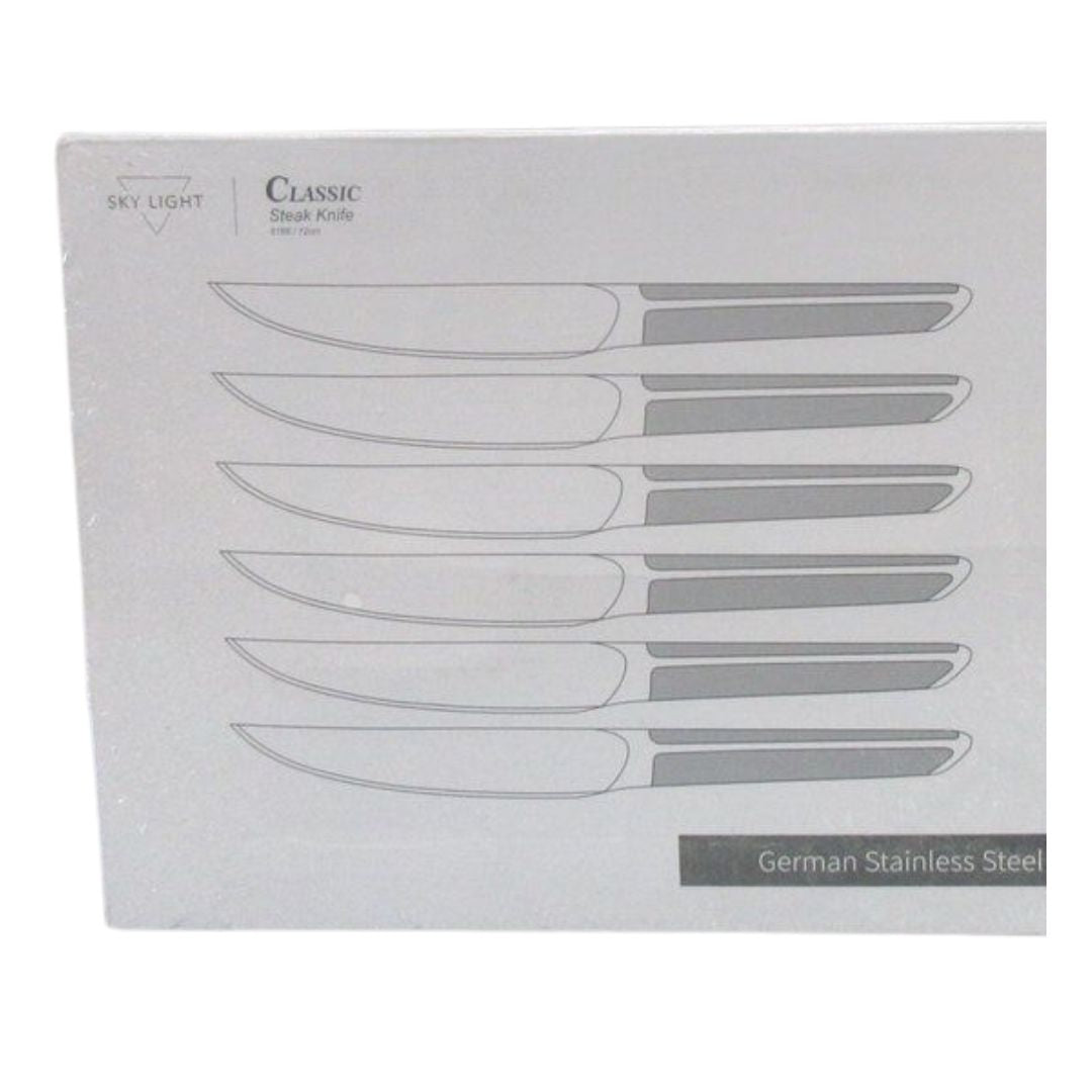 SKY LIGHT Steak Knife Set of 6