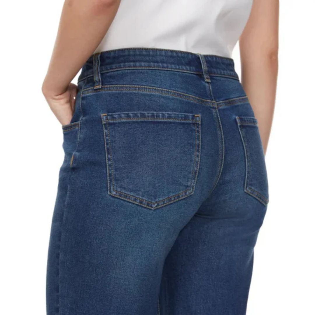 BUFFALO - Women's High Rise Wide Leg Jeans