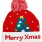 Adults Christmas Led Light-up Cuffed Beanie: ASSORTED / ONE SIZE