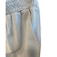 100% Cotton Straight-Leg Pull-On Pants. Sky Blue.