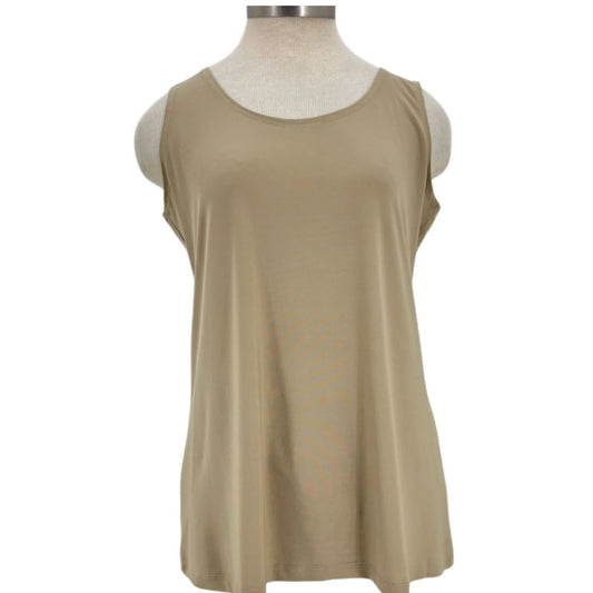 Creation Tank Top A605 Taupe