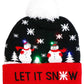 Adults Christmas Led Light-up Cuffed Beanie: ASSORTED / ONE SIZE