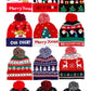 Adults Christmas Led Light-up Cuffed Beanie: ASSORTED / ONE SIZE