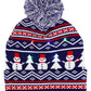 Adults Christmas Led Light-up Cuffed Beanie: ASSORTED / ONE SIZE