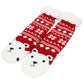 Christmas Thick Fleece Non-slip Lounge Socks: ASSORTED / ONE SIZE