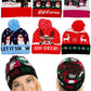 Christmas Festive Single Pom Cuffed Beanie