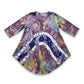 Tie-Dye Tunic Blouse