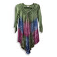 Tie-Dye Tunic Blouse