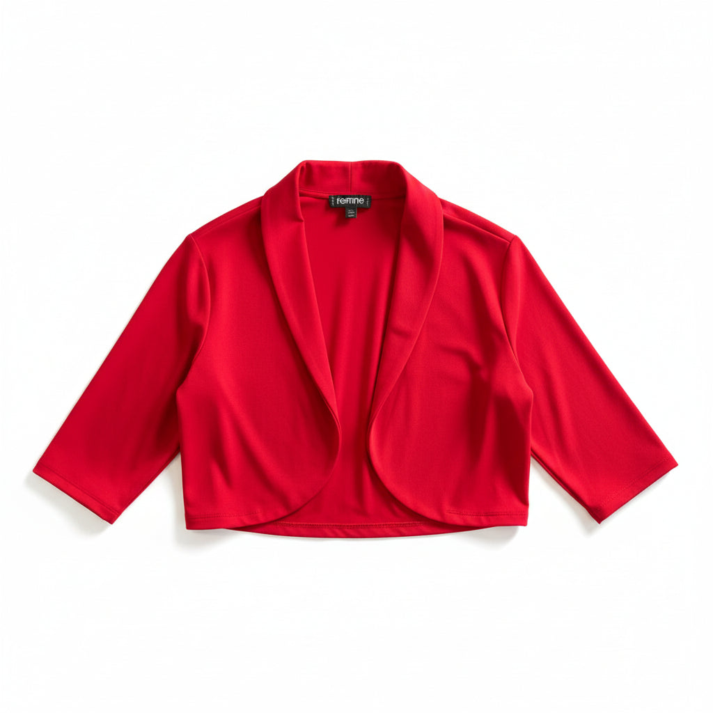 Bolero Shrug - Red