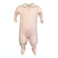 Infant Sleeper - Pink with collar