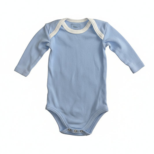 Infant Long Sleeve Bodysuit/Onesie Blue