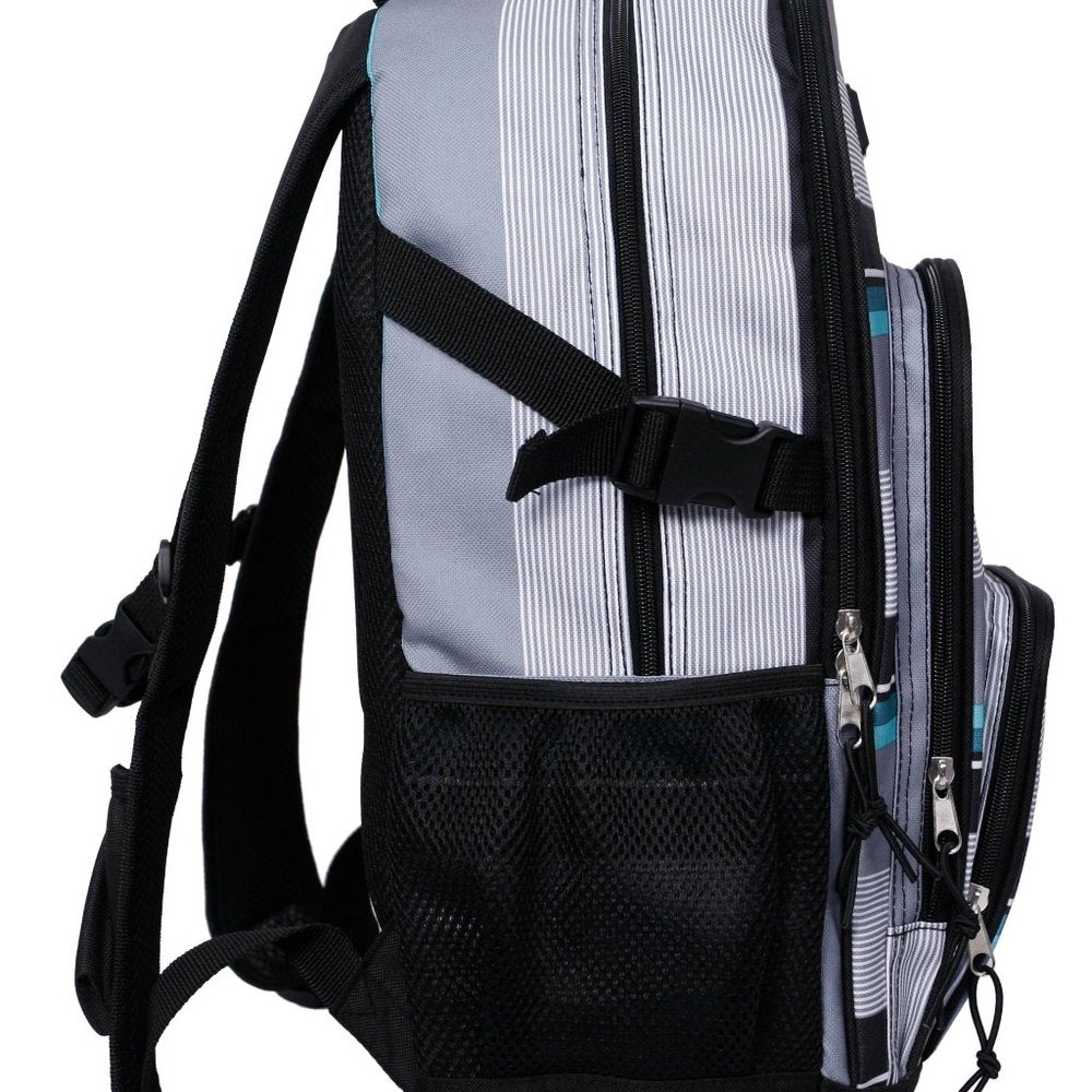 Crckt IPack 17.5" Kids Laptop Backpack - Gray/Blue