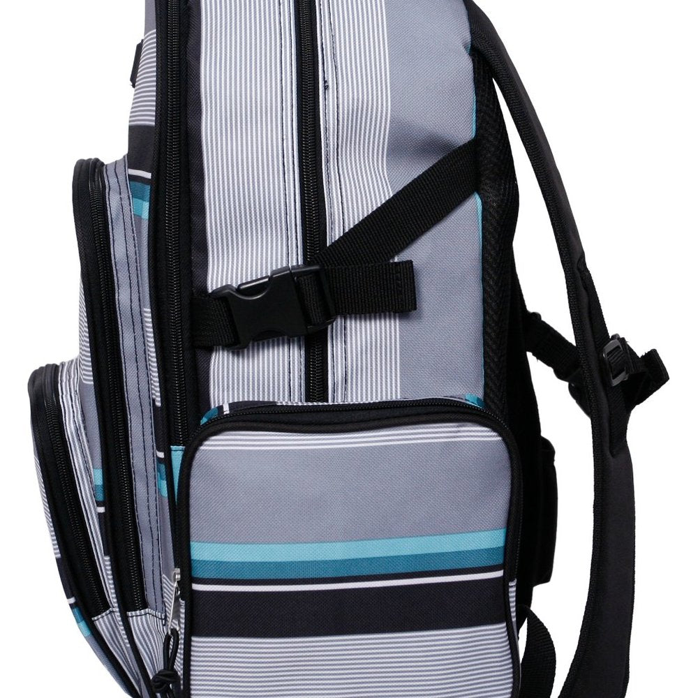 Crckt IPack 17.5" Kids Laptop Backpack - Gray/Blue