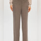 Hilary Radley Straight Leg Pants Taupe Herringbone