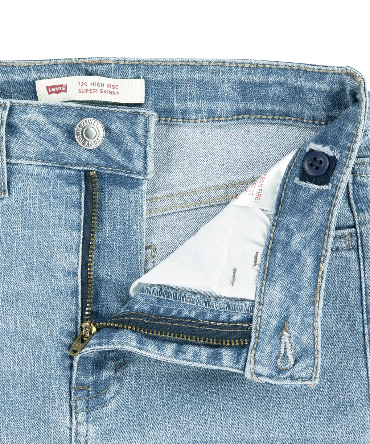 Girls Levi's Unisex 720 High Rise Skinny Jeans. Size 14