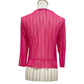 CREATION SOLID MESH BOLERO - PINK