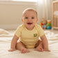 Infant Short Sleeve Bodysuit/Onesie Yellow
