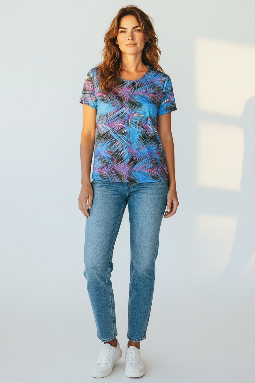 Vibrant Top by Rosalinda. Print #40