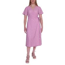 French Connection Wrap Dress - Pink