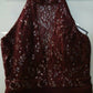 B. Darlin Juniors' Metallic Lace Bodycon Dress. MSRP $110
