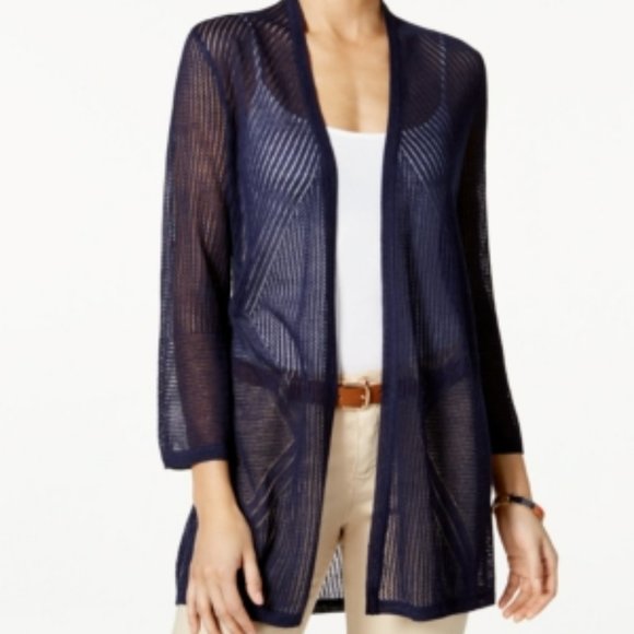 Charter Club Pointelle Cardigan. MSRP $75