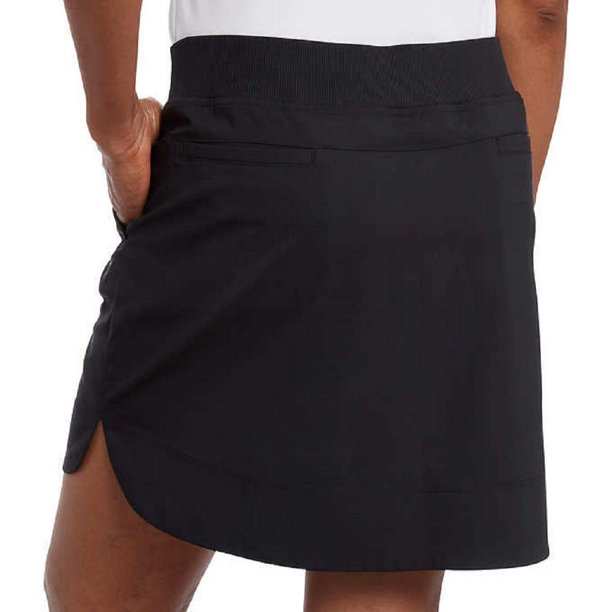 Cypress Club Women's Skort with tummy smoothing waistband.