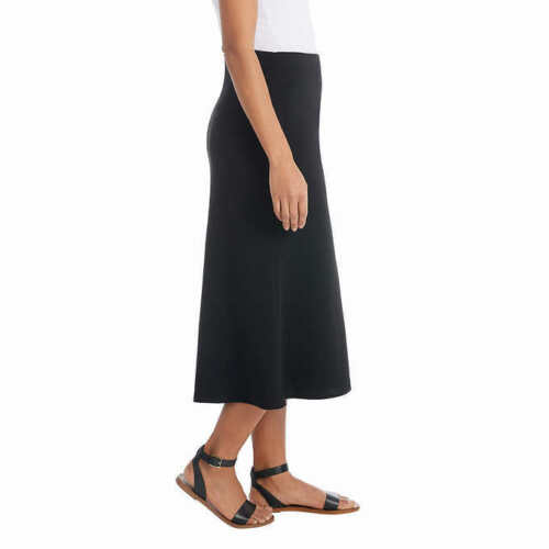 Hilary Radley Ladies' High Waist Pull On Black Skirt – Auntie M's