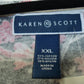 Karen Scott Floral Print Cardigan,. MSRP $65