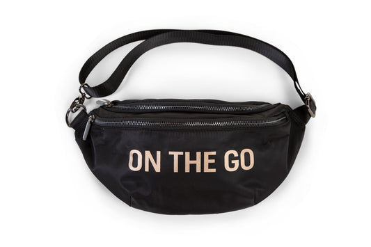 ON THE GO BANANA BAG BLACK