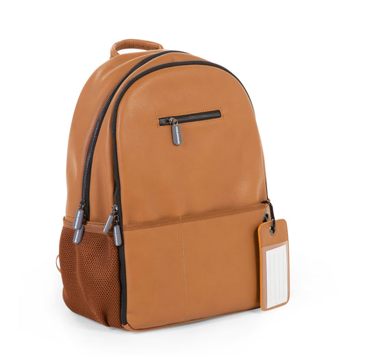 BACKPACK LEATHERLOOK BROWN (UNISEX)